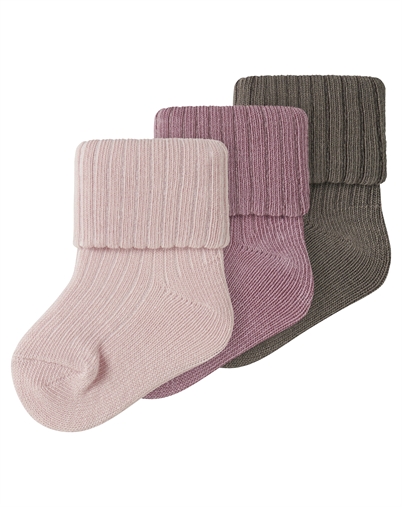 Name It - NBFNobba 3P Strømper - Lilas